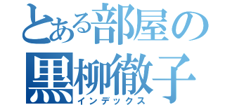 とある部屋の黒柳徹子（インデックス）