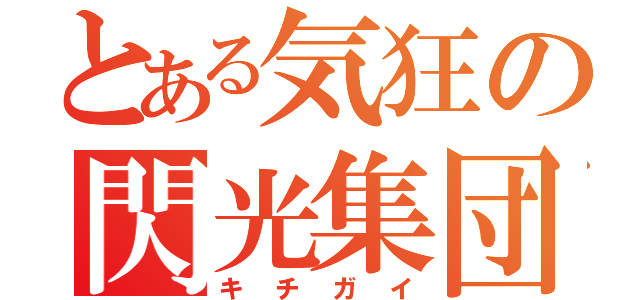 とある気狂の閃光集団（キチガイ）