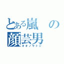 とある嵐の顔芸男（オオノサトシ）