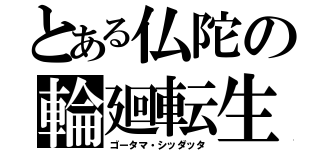 とある仏陀の輪廻転生（ゴータマ・シッダッタ）