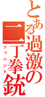 とある過激の二丁拳銃（ツゥハンド）