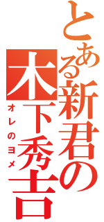 とある新君の木下秀吉（オレのヨメ）