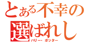 とある不幸の選ばれし少年（ハリー・ポッター）