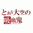 とある大空の吸血鬼（ノスフェラト）