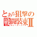 とある狙撃の戦闘装束Ⅱ（ギリースーツ）