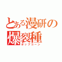 とある漫研の爆裂種（ポップコーン）