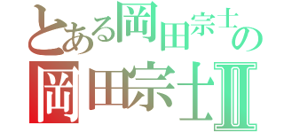 とある岡田宗士の岡田宗士Ⅱ（）