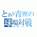 とある青狸の球場対戦（バトルドーム）