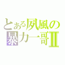 とある夙風の暴力一哥Ⅱ（）