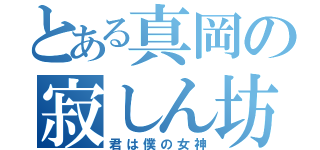 とある真岡の寂しん坊（君は僕の女神）