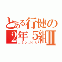 とある行健の２年５組Ⅱ（ニネンゴクミ）