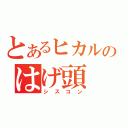 とあるヒカルのはげ頭（シスコン）