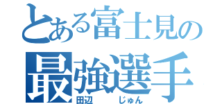 とある富士見の最強選手（田辺   じゅん）