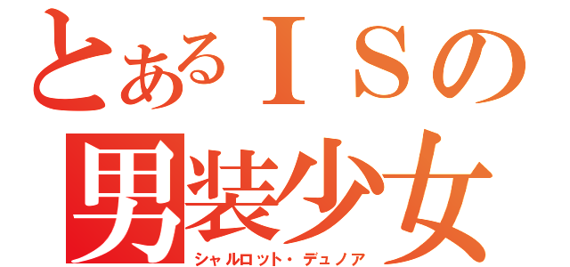 とあるＩＳの男装少女（シャルロット・デュノア）