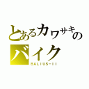 とあるカワサキのバイク（ＢＡＬＩＵＳ－ＩＩ）