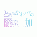 とあるかわいすぎる女子の篠原 加音（かのん）