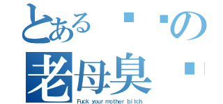 とある屌你の老母臭閪（Ｆｕｃｋ ｙｏｕｒ ｍｏｔｈｅｒ ｂｉｔｃｈ）