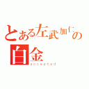 とある左武加仁の白金會員（ａｃｃｅｐｔｅｄ）