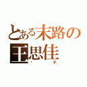 とある末路の王思佳（疯子）