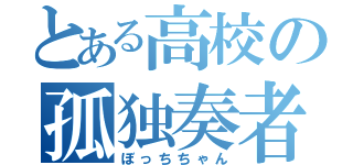 とある高校の孤独奏者（ぼっちちゃん）