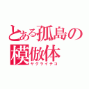 とある孤島の模倣体（ヤグライチコ）