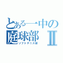 とある一中の庭球部Ⅱ（ソフトテニス部）