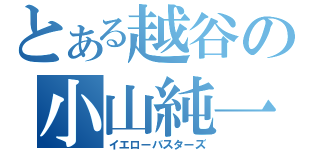 とある越谷の小山純一（イエローバスターズ）