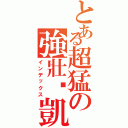 とある超猛の強壯啊凱Ⅱ（インデックス）