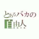 とあるバカの自由人（意味不明）