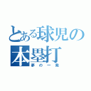 とある球児の本塁打（夢の一発）