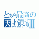 とある最高の天才領域Ⅱ（８年１８班ＸＤ）