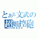 とある文武の超姐控砲（書強抱抱~）