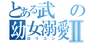 とある武の幼女溺愛Ⅱ（ロリコン）