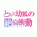 とある幼狐の絶倫衝動（バーサーカー）