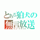 とある狛犬の無言放送（ミュートキャス）