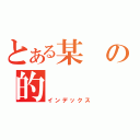 とある某の的（インデックス）