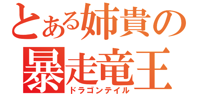 とある姉貴の暴走竜王（ドラゴンテイル）