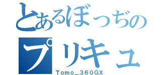 とあるぼっぢのプリキュ、、（Ｔｏｍｏ＿３６０ＧＸ）