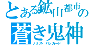 とある鉱山都市の蒼き鬼神（ノリス・パッカード）