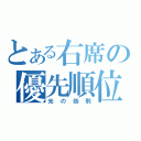 とある右席の優先順位（光の処刑）