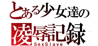 とある少女達の凌辱記録（ＳｅｘＳｌａｖｅ）