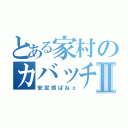 とある家村のカバッチⅡ（安定感ぱねぇ）