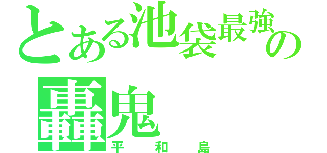 とある池袋最強の轟鬼（平和島）