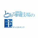 とある闘技場の主（デュエルキング）