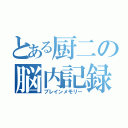 とある厨二の脳内記録（ブレインメモリー）