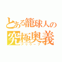 とある籠球人の究極奥義（アリウープ）