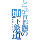 とある首都圏の地下鉄道（東京メトロ）