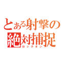 とある射撃の絶対捕捉（ロックオン）