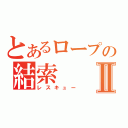 とあるロープの結索Ⅱ（レスキュー）