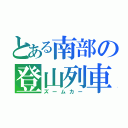 とある南部の登山列車（ズームカー）